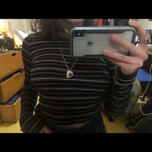 Brandy Melville Cropped Long Sleeve